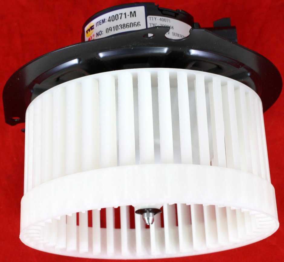 GMC, Chevrolet Rear Blower Motor Replacement RBC191503