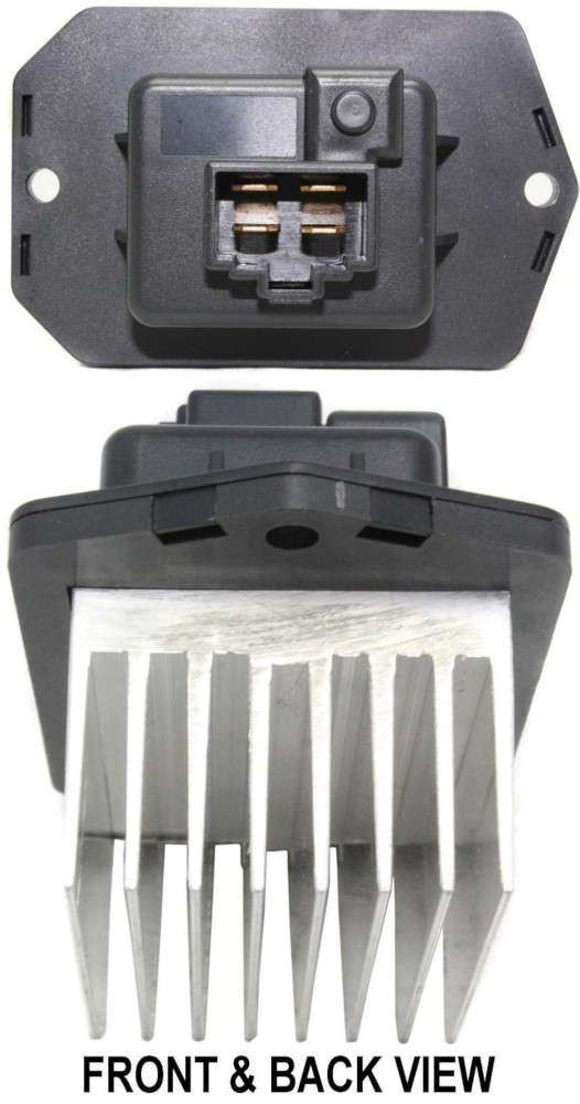 Evan-Fischer Rear Blower Motor Resistor – For Mercedes Benz S550 2007-2014, S500 99-2006, ML Series