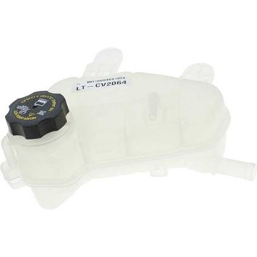 Chevrolet Coolant Reservoir, Sonic 12-18 Coolant Tank (Radiator Spare Tank), W/ Cap, 1.4L/1.8L Eng, Hatchback/Sedan | Replacement REPC161344