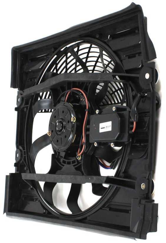 BMW Cooling Fan AssemblySingle fan, A/C Condenser Fan Replacement