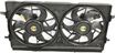 Chevrolet, Saturn Cooling Fan Assembly-Dual fan, Radiator Fan | Replacement ARBC160901