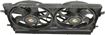 Chevrolet, Saturn Cooling Fan Assembly-Dual fan, Radiator Fan | Replacement ARBC160901