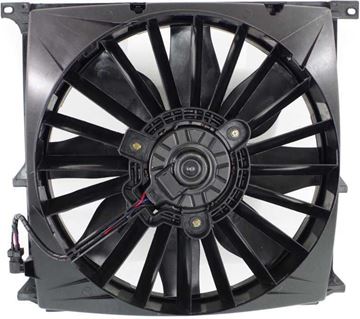 BMW Cooling Fan Assembly-Single fan, A/C Condenser Fan | Replacement B190901