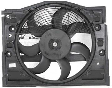 BMW Cooling Fan Assembly-Single fan, A/C Condenser Fan | Replacement B190903