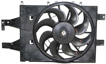 Chrysler, Plymouth, Dodge Cooling Fan Assembly-Single fan, Radiator Fan | Replacement D160904