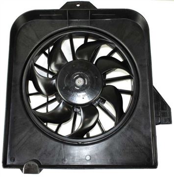 Chrysler, Dodge Driver Side Cooling Fan Assembly-Single fan, A/C Condenser Fan | Replacement D160916