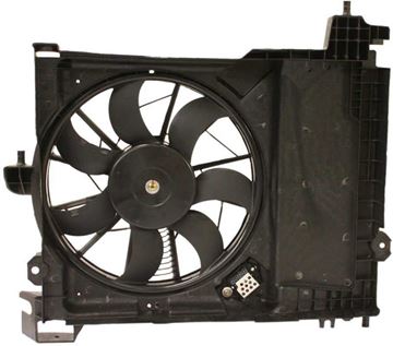 Dodge, Chrysler Front Cooling Fan Assembly-Single fan, A/C Condenser Fan | Replacement D190902