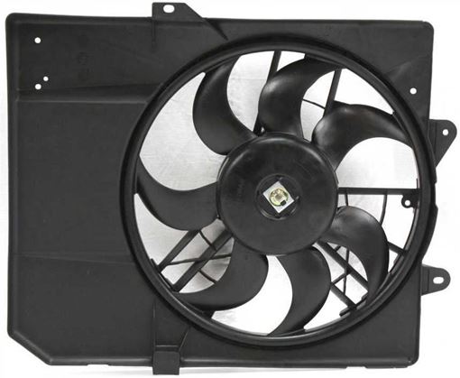 Mercury, Ford Cooling Fan Assembly-Single fan, Radiator Fan | Replacement F160905