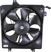 Hyundai Cooling Fan Assembly-Single fan, Radiator Fan | Replacement H160916