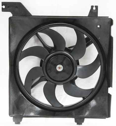 Hyundai Cooling Fan Assembly-Single fan, Radiator Fan | Replacement H160921