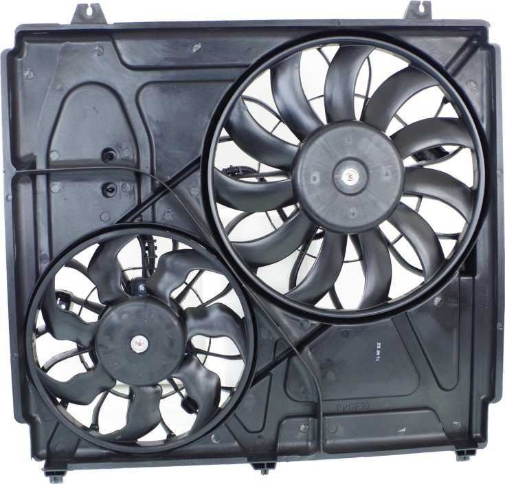 Kia Cooling Fan AssemblyDual fan, Radiator Fan Replacement K190908
