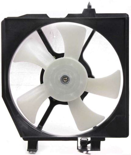 Mazda Passenger Side Cooling Fan Assembly-Single fan, A/C Condenser Fan | Replacement M190911