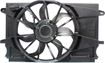 Chevrolet Cooling Fan Assembly, Cruze 16-17 Radiator Fan Assembly, Single Fan, 1.4L Eng, Auto Transmission, Sedan | Replacement RC16090003