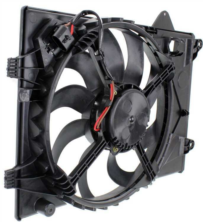 Chevrolet Cooling Fan Assembly-Single fan, Radiator Fan | Replacement ...