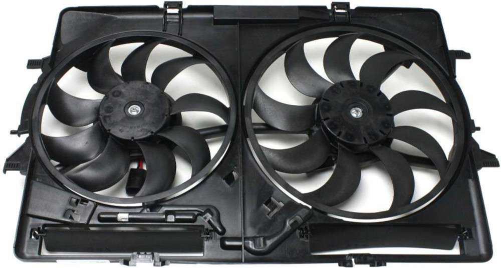 Audi Cooling Fan AssemblyDual fan, Radiator Fan Replacement REPA160909