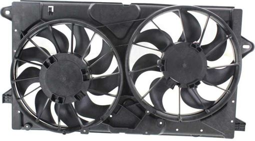 Cadillac, Chevrolet Cooling Fan Assembly-Dual fan, Radiator Fan | Replacement REPB160904