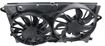 Cadillac, Chevrolet Cooling Fan Assembly-Dual fan, Radiator Fan | Replacement REPB160904