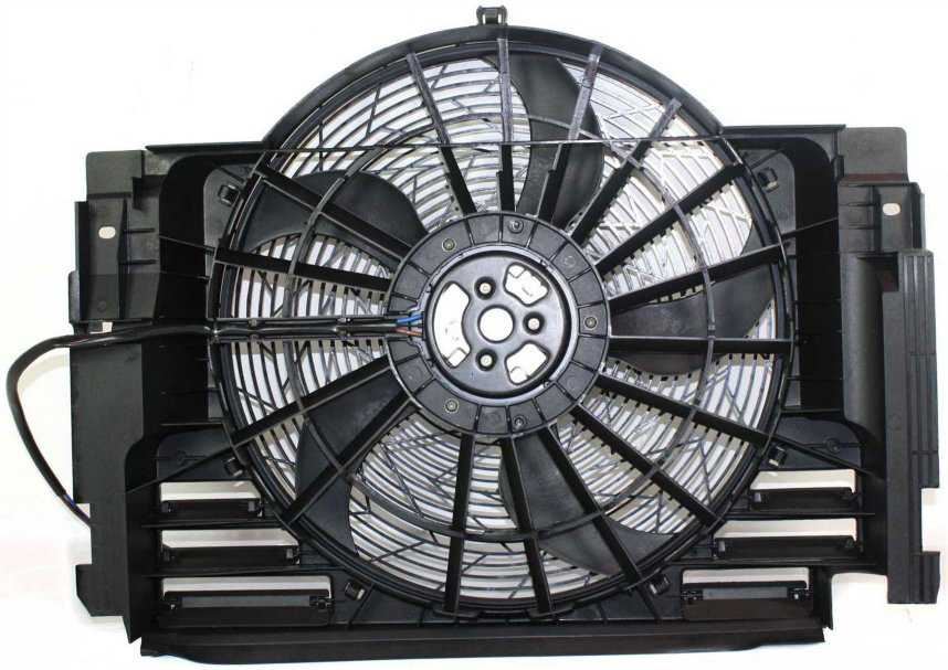 BMW Cooling Fan AssemblySingle fan, A/C Condenser Fan Replacement