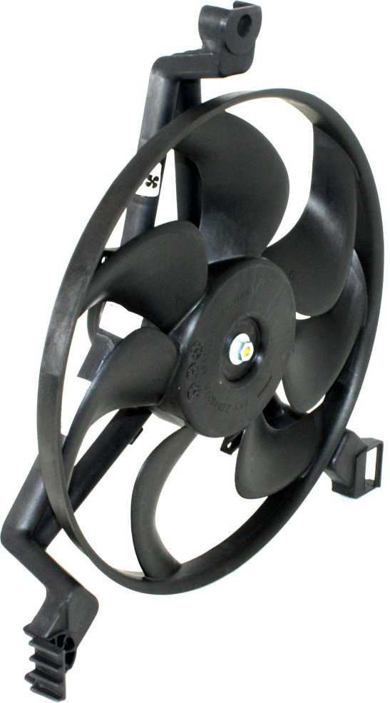 Chevrolet Driver Side Cooling Fan Assembly-Single fan, Radiator Fan ...