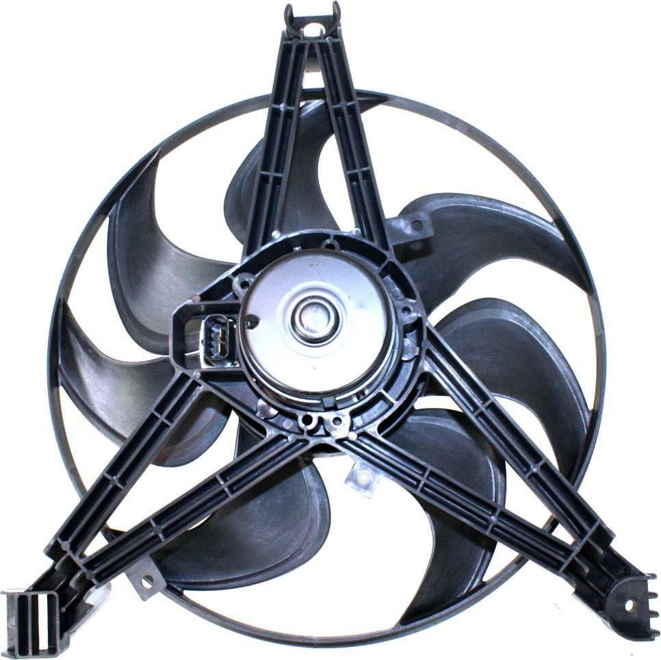 Chevrolet Driver Side Cooling Fan Assembly-Single fan, Radiator Fan ...