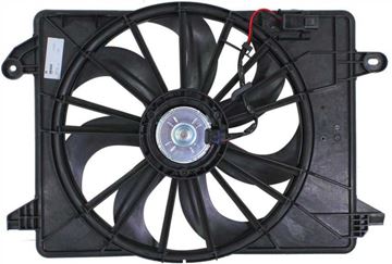 Dodge, Chrysler Cooling Fan Assembly-Single fan, Radiator Fan | Replacement REPC160925