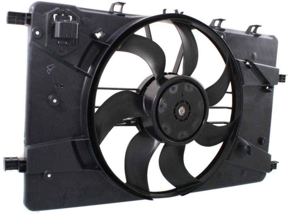 Chevrolet, Buick Cooling Fan AssemblySingle fan, Radiator Fan