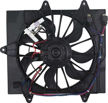 Chrysler Cooling Fan Assembly-Single fan, Radiator Fan | Replacement REPC160929