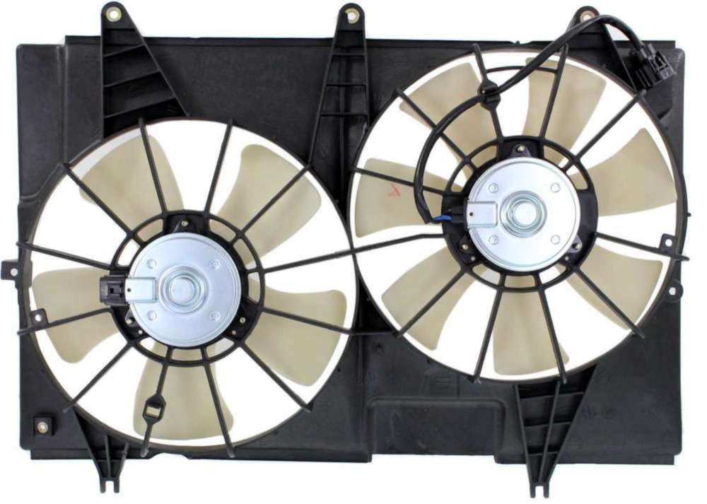 Cadillac Cooling Fan Assembly, Cts 0407 Radiator Fan Shroud Assembly