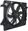 Dodge Cooling Fan Assembly-Single fan, Radiator Fan | Replacement REPD160901