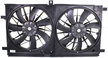Dodge, Jeep, Chrysler Cooling Fan Assembly-Dual fan, Radiator Fan | Replacement REPD160904