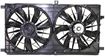 Dodge, Jeep, Chrysler Cooling Fan Assembly-Dual fan, Radiator Fan | Replacement REPD160904