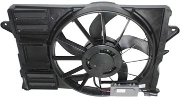 Ford Center Cooling Fan Assembly-Single fan, Radiator Fan | Replacement REPF160931