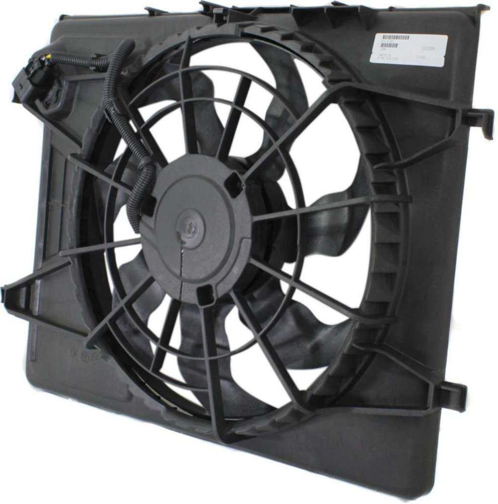 Hyundai Cooling Fan Assembly-Single fan, Radiator Fan | Replacement ...