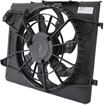 Hyundai Cooling Fan Assembly-Single fan, Radiator Fan | Replacement REPH160905