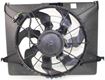 Hyundai Cooling Fan Assembly-Single fan, Radiator Fan | Replacement REPH160928
