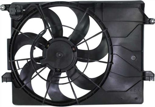 Kia, Hyundai Cooling Fan Assembly-Single fan, Radiator Fan | Replacement REPH160963