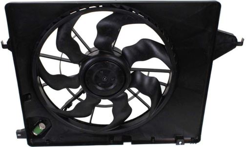 Kia, Hyundai Cooling Fan Assembly-Single fan, Radiator Fan | Replacement REPH160968