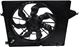 Kia, Hyundai Cooling Fan Assembly-Single fan, Radiator Fan | Replacement REPH160968