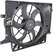 Hyundai Cooling Fan Assembly-Single fan, Radiator Fan | Replacement REPH160969