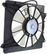 Acura, Honda Passenger Side Cooling Fan Assembly-Single fan, A/C Condenser Fan | Replacement REPH160971