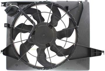 Kia, Hyundai Cooling Fan Assembly-Single fan, Radiator Fan | Replacement REPH160976