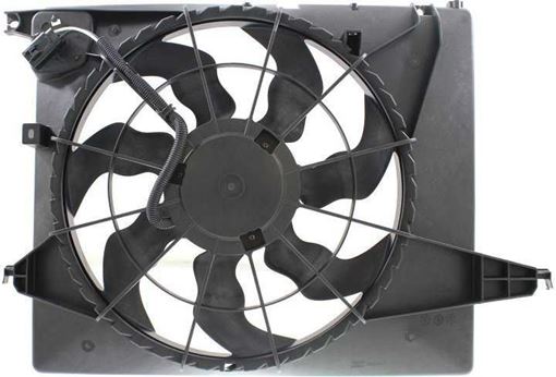 Kia, Hyundai Cooling Fan Assembly-Single fan, Radiator Fan | Replacement REPH160976
