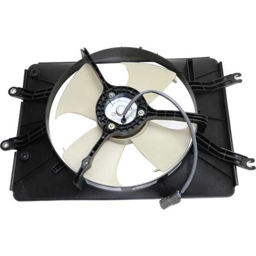 Honda, Acura Front Cooling Fan Assembly-Single fan, A/C Condenser Fan | Replacement REPH190902