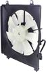 Honda, Acura Passenger Side Cooling Fan Assembly-Single fan, A/C Condenser Fan | Replacement REPH190928