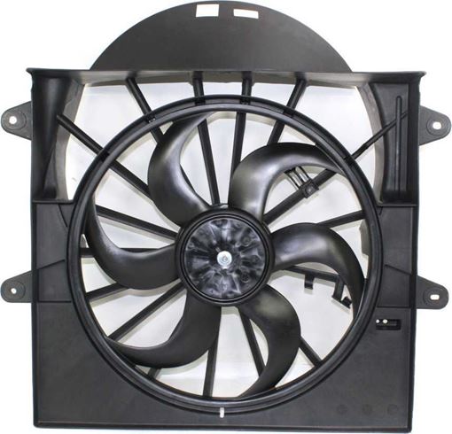 Jeep Cooling Fan Assembly-Single fan, Radiator Fan, Replacement REPJ160903