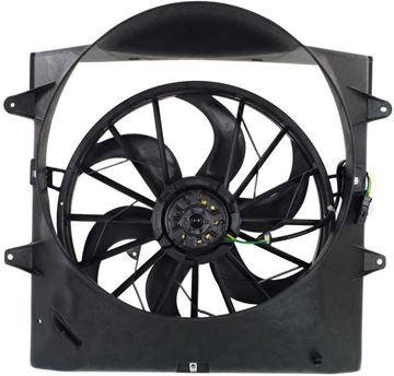 Jeep Cooling Fan Assembly-Single fan, Radiator Fan | Replacement REPJ160907