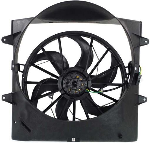 Jeep Cooling Fan Assembly-Single fan, Radiator Fan | Replacement REPJ160907
