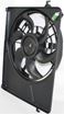 Kia Cooling Fan Assembly-Single fan, Radiator Fan | Replacement REPK160906