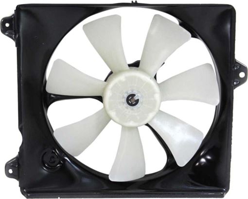 Toyota, Lexus Passenger Side Cooling Fan Assembly-Single fan, A/C Condenser Fan | Replacement REPL160901