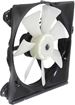 Toyota, Lexus Passenger Side Cooling Fan Assembly-Single fan, A/C Condenser Fan | Replacement REPL160901